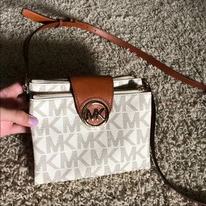 Michael Kors Tan Crossbody Purse